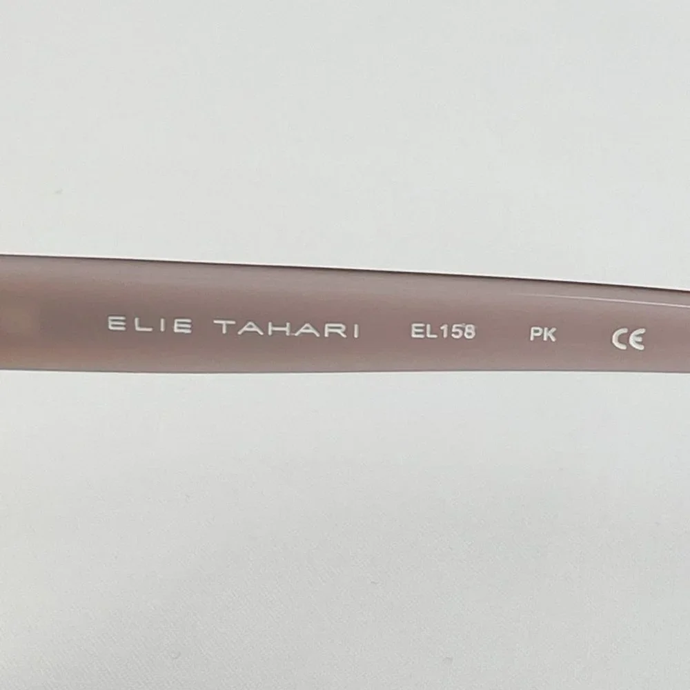 Elie Tahari Brown & Pink Cat Eye Mirrored Sunglasses MSRP $175